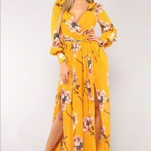 Fashion Nova Floral Maxi